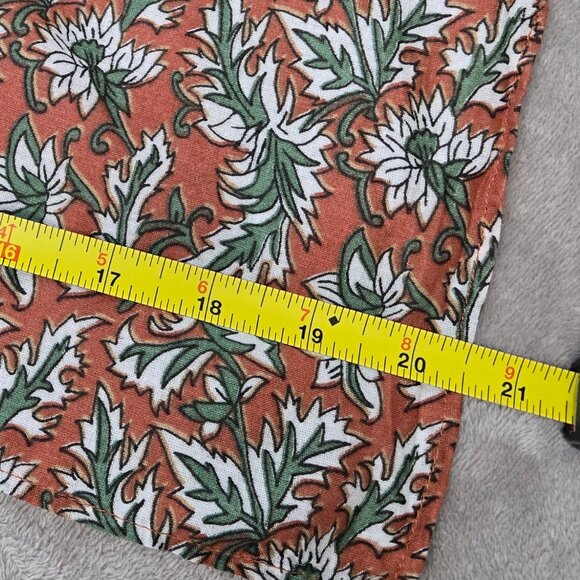 Sézane Multicolor Floral Scarf, Cotton - Picture 7 of 9